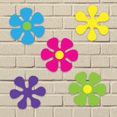 Retro Flower Mini Cutouts